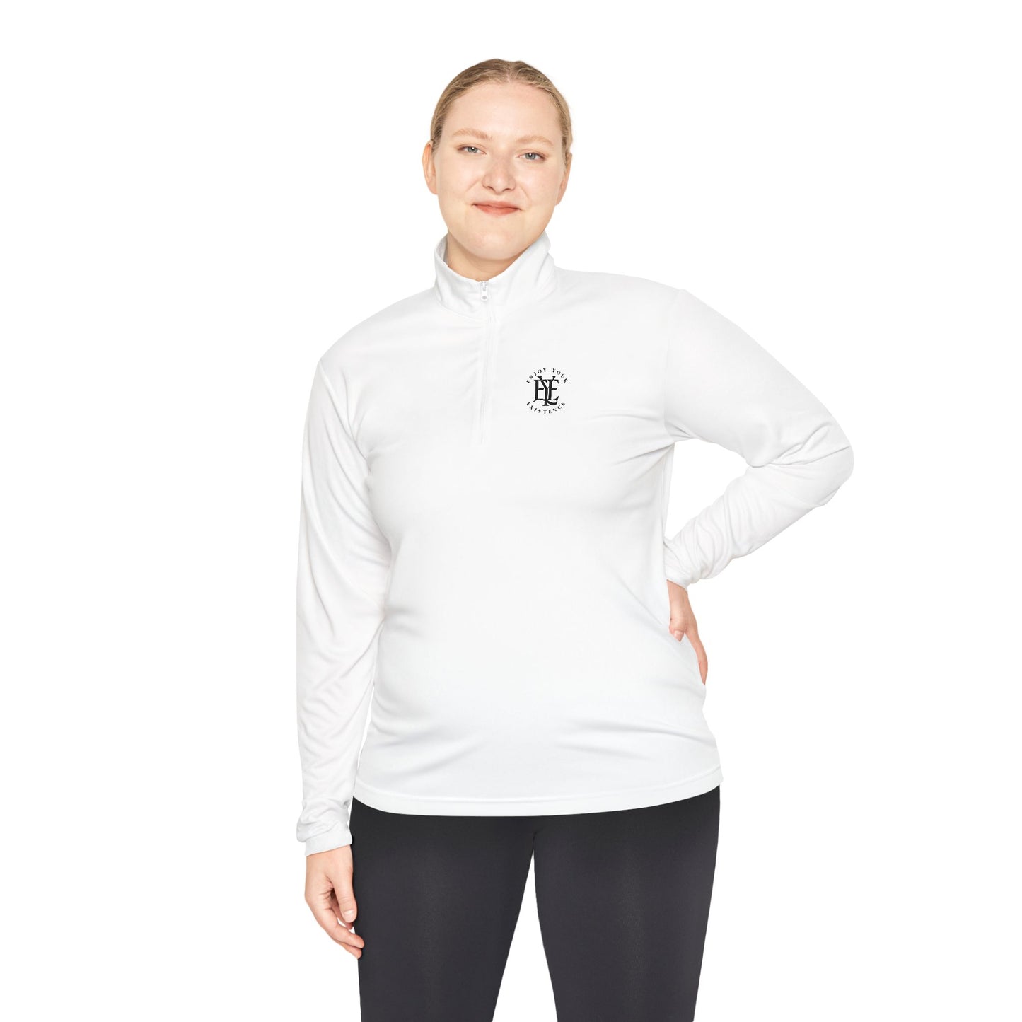 Enjoy Your Existence Unisex Quarter-Zip Pullover