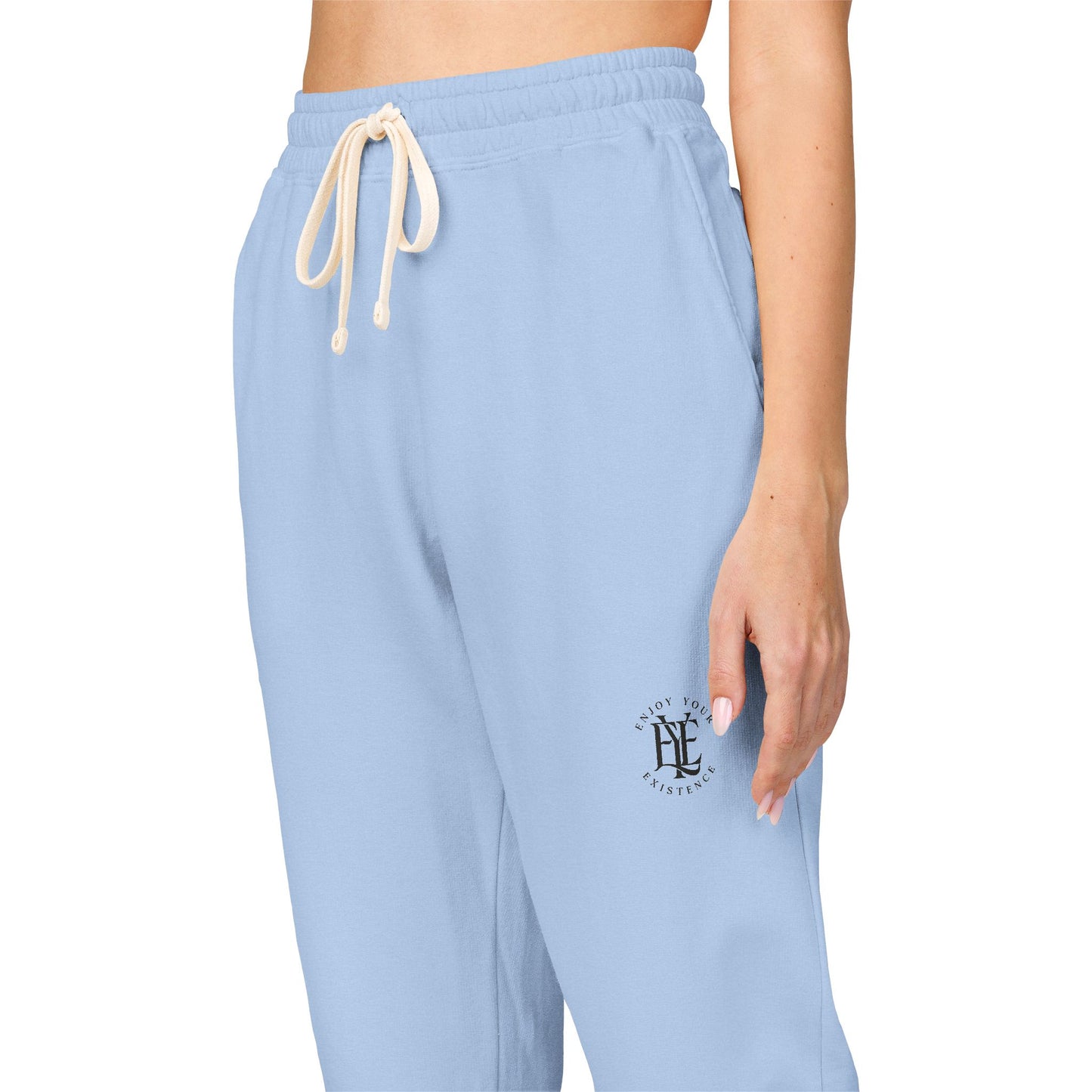 Unisex Garment-Dyed Fleece Sweatpants