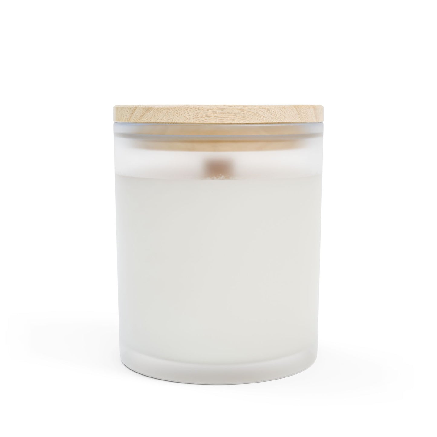 Enjoy Your Existence Frosted Glass Candle — 11oz Scented Soy Candle