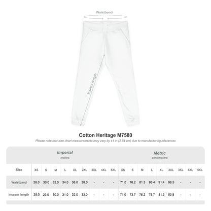 Embroidered Coral Fleece Sweatpants — Cozy Joggers with Small Script Logo