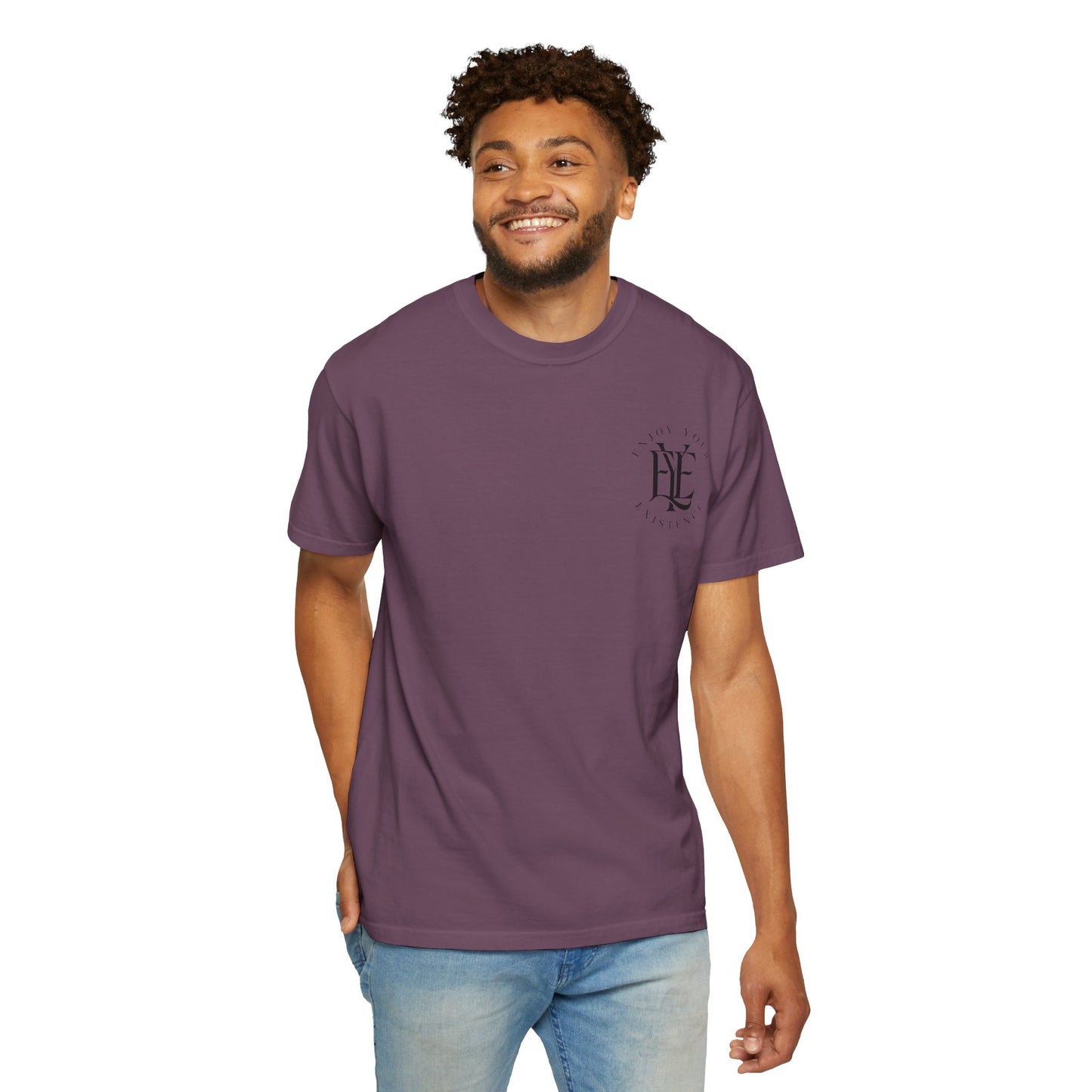 Enjoy Your Existence Logo T-Shirt — "Enjoy Your Existence" Graphic Tee
