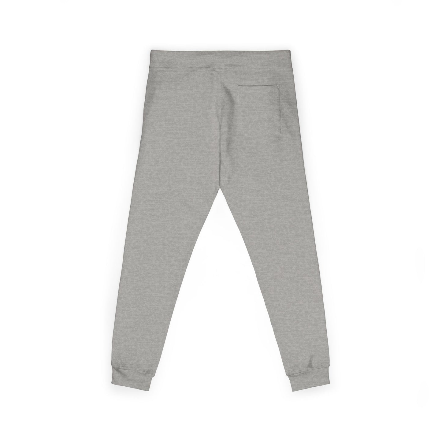 Embroidered Coral Fleece Sweatpants — Cozy Joggers with Small Script Logo