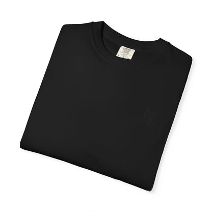 Enjoy Your Existence T-Shirt — Minimal Gothic Logo Tee