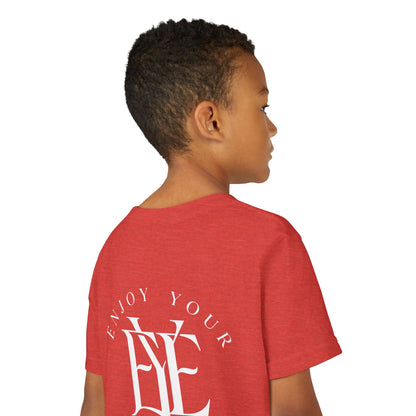 Youth Tee — "Enjoy Your Existence" Logo Shirt