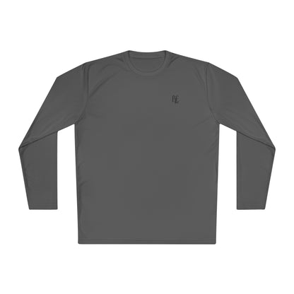 Enjoy Your Existence Long Sleeve Tee — Minimal Monogram Graphic