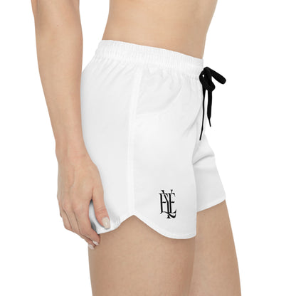 Women’s Casual Shorts — Minimal Monogram Athletic Lounge Shorts