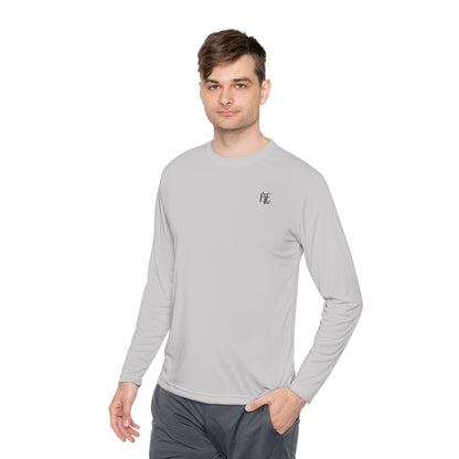 Enjoy Your Existence Long Sleeve Tee — Minimal Monogram Graphic