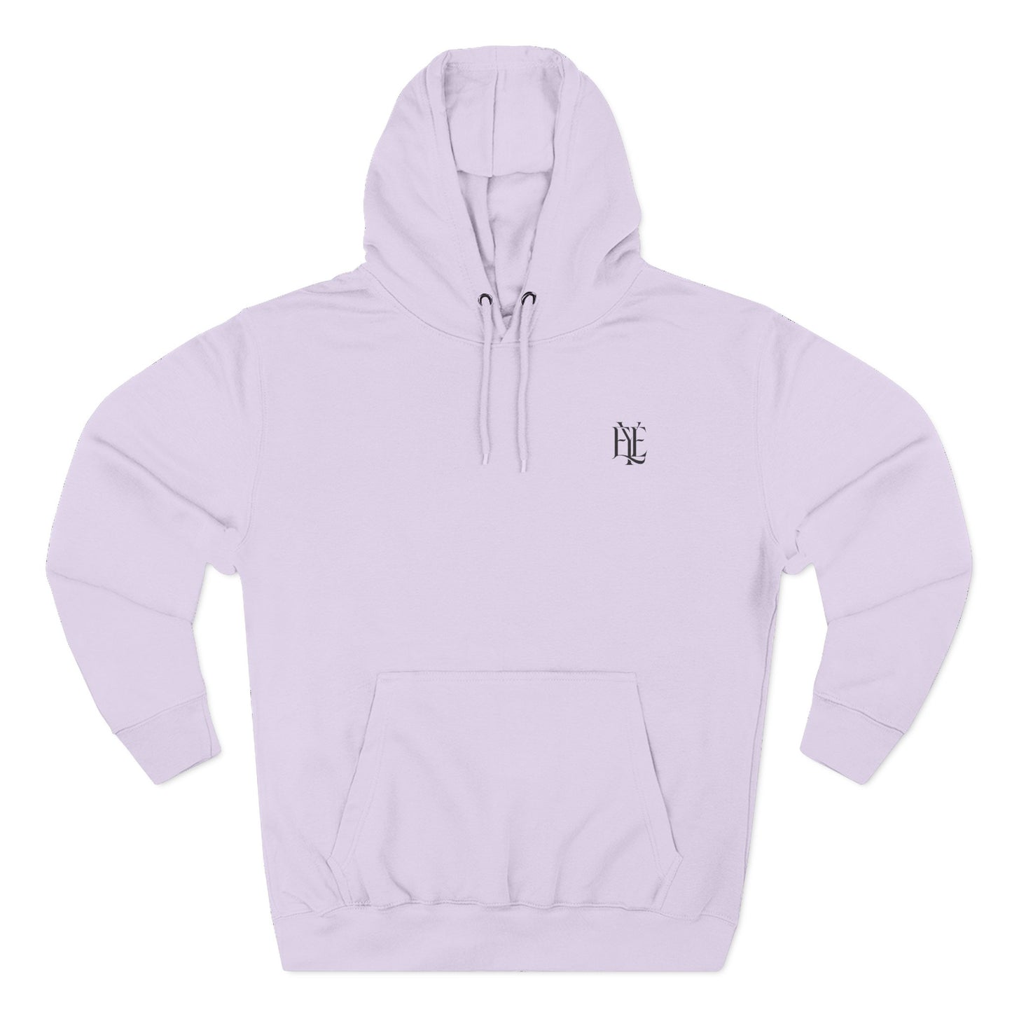 Three-Panel Fleece Hoodie — Minimalist 'Enjoy Your Existence' Logo Hoodie