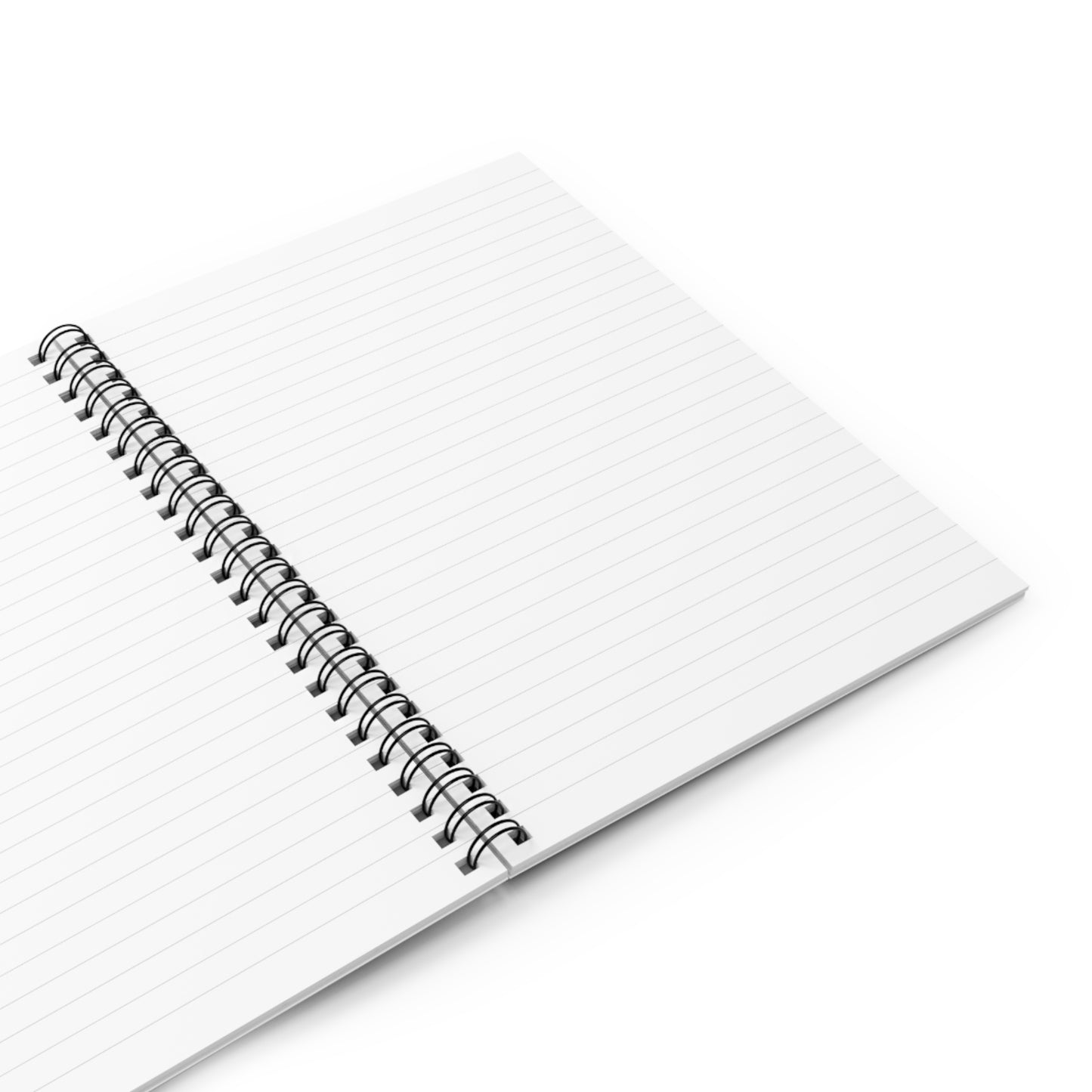 Enjoy Your Existence Spiral Notebook — Minimalist Monogram Journal for Notes & Gratitude