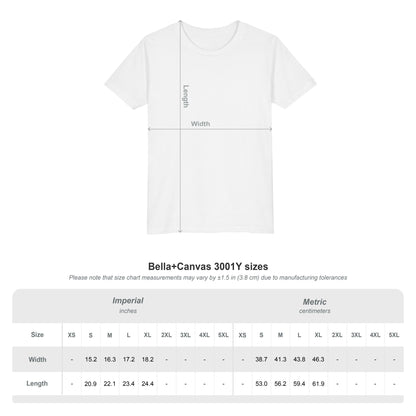 Youth Tee — "Enjoy Your Existence" Minimal Monogram Tee