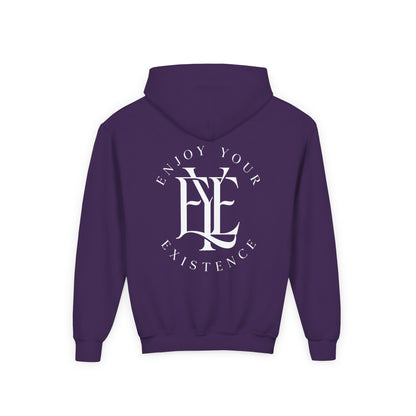Enjoy Your Existence Youth Heavy Blend Hooded Sweatshirt