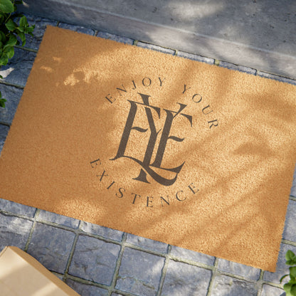 Doormat — “Enjoy Your Majestic” Monogram Coir Welcome Mat
