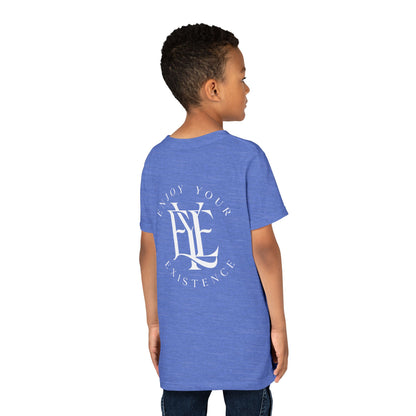 Youth Tee — "Enjoy Your Existence" Logo Shirt