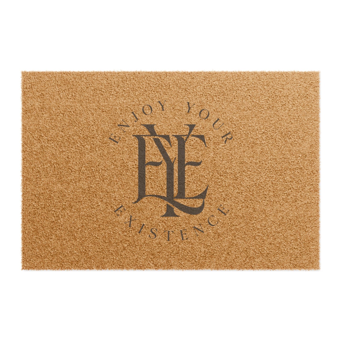 Doormat — “Enjoy Your Majestic” Monogram Coir Welcome Mat