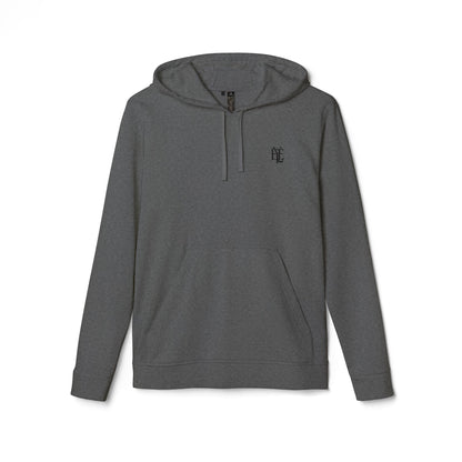 Enjoy Your Existence Hoodie — Minimal Monogram Fleece Hooded Sweatshirt
