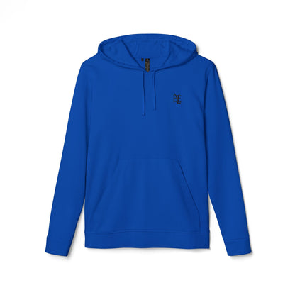 Enjoy Your Existence Hoodie — Minimal Monogram Fleece Hooded Sweatshirt