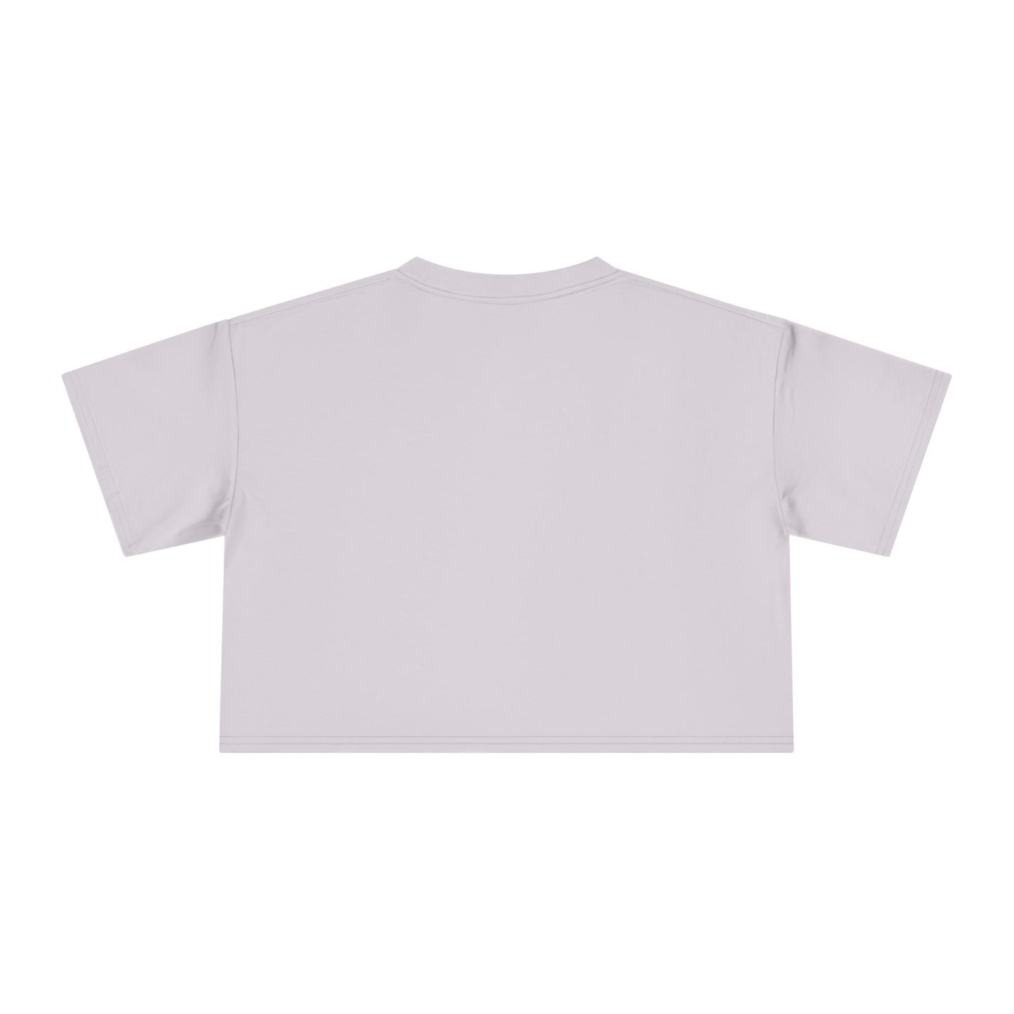 Women's Crop Tee — Minimal Monogram Chest Logo Cropped T-Shirt