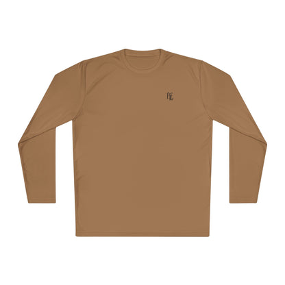 Enjoy Your Existence Long Sleeve Tee — Minimal Monogram Graphic