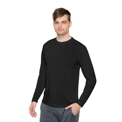 Enjoy Your Existence Long Sleeve Tee — Minimal Monogram Graphic