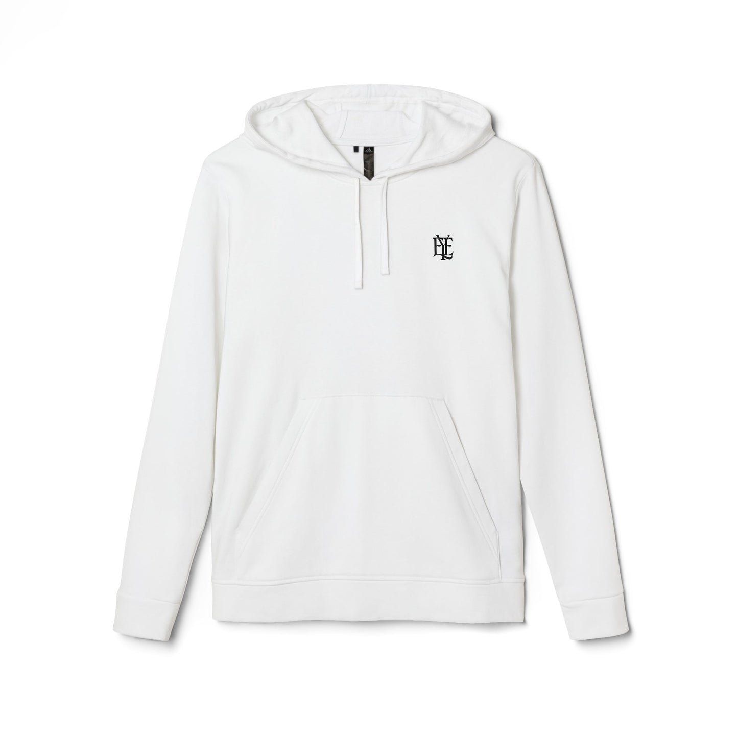 Enjoy Your Existence Hoodie — Minimal Monogram Fleece Hooded Sweatshirt