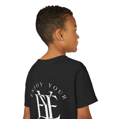 Youth Tee — "Enjoy Your Existence" Logo Shirt
