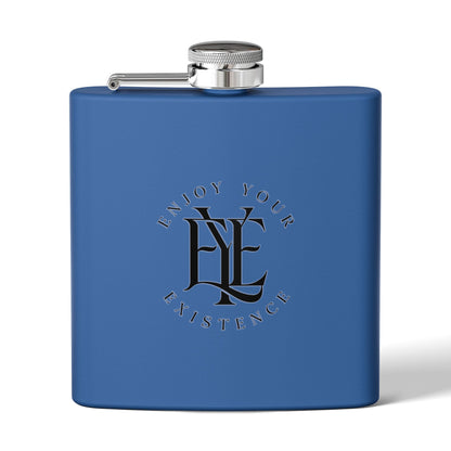 Flask — "Enjoy Your Existence" Stainless Steel 6oz Hip Flask