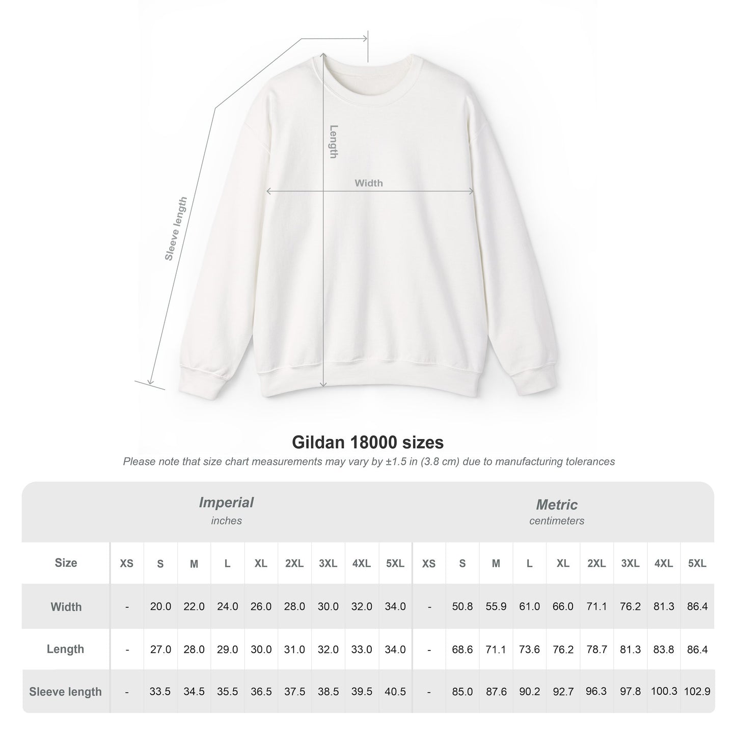 Crewneck Sweatshirt — 'Enjoy Your Existence' Monogram Minimalist Pullover