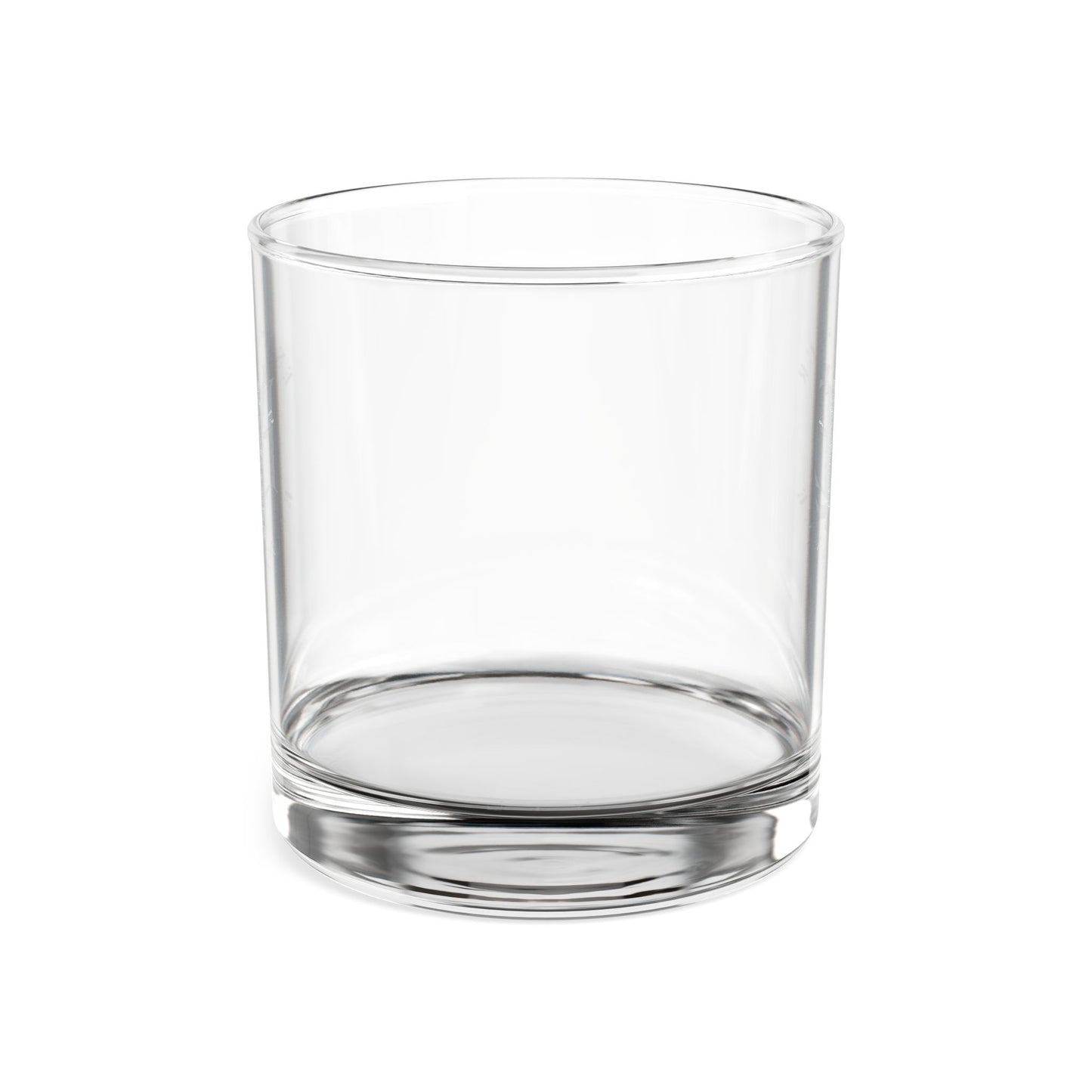 Engraved 10.5oz Whiskey Glass — Monogram Vintage Crest
