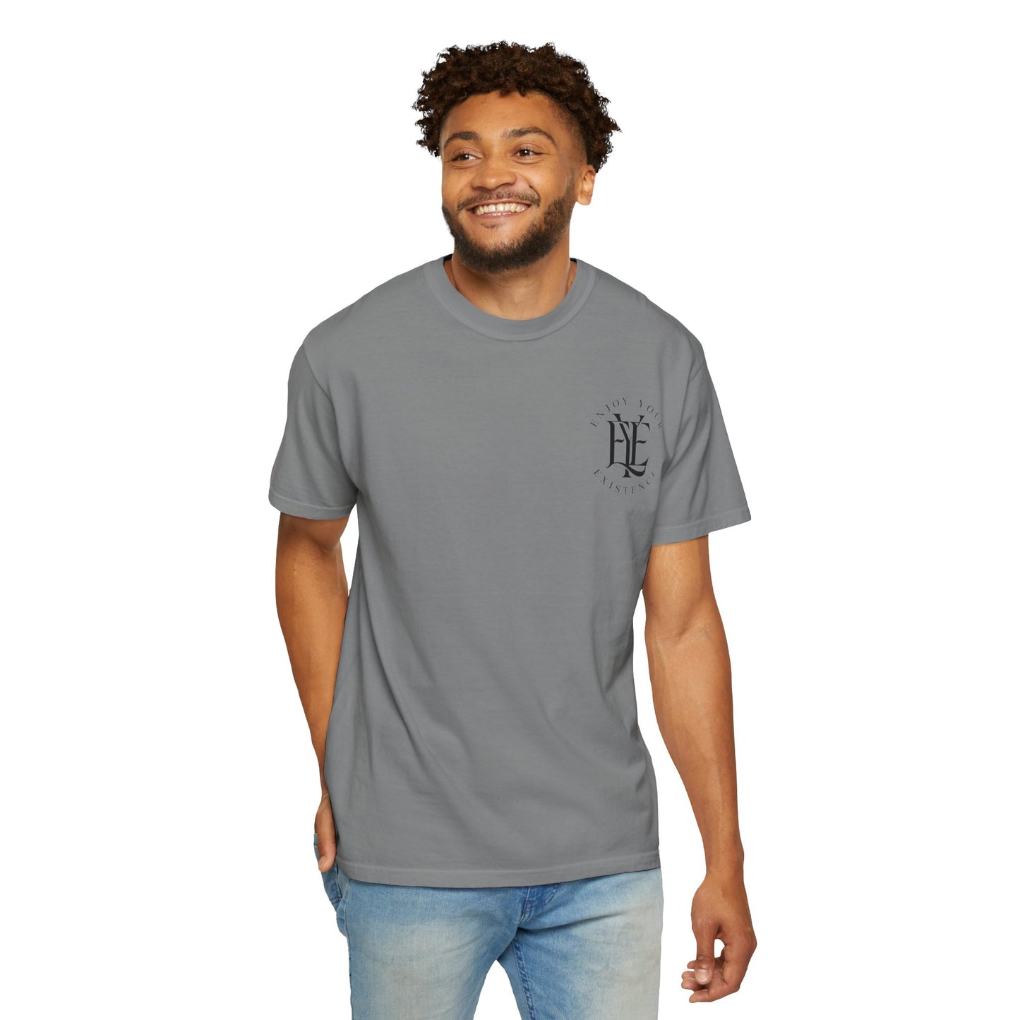 Enjoy Your Existence Logo T-Shirt — "Enjoy Your Existence" Graphic Tee