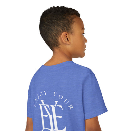 Youth Tee — "Enjoy Your Existence" Logo Shirt