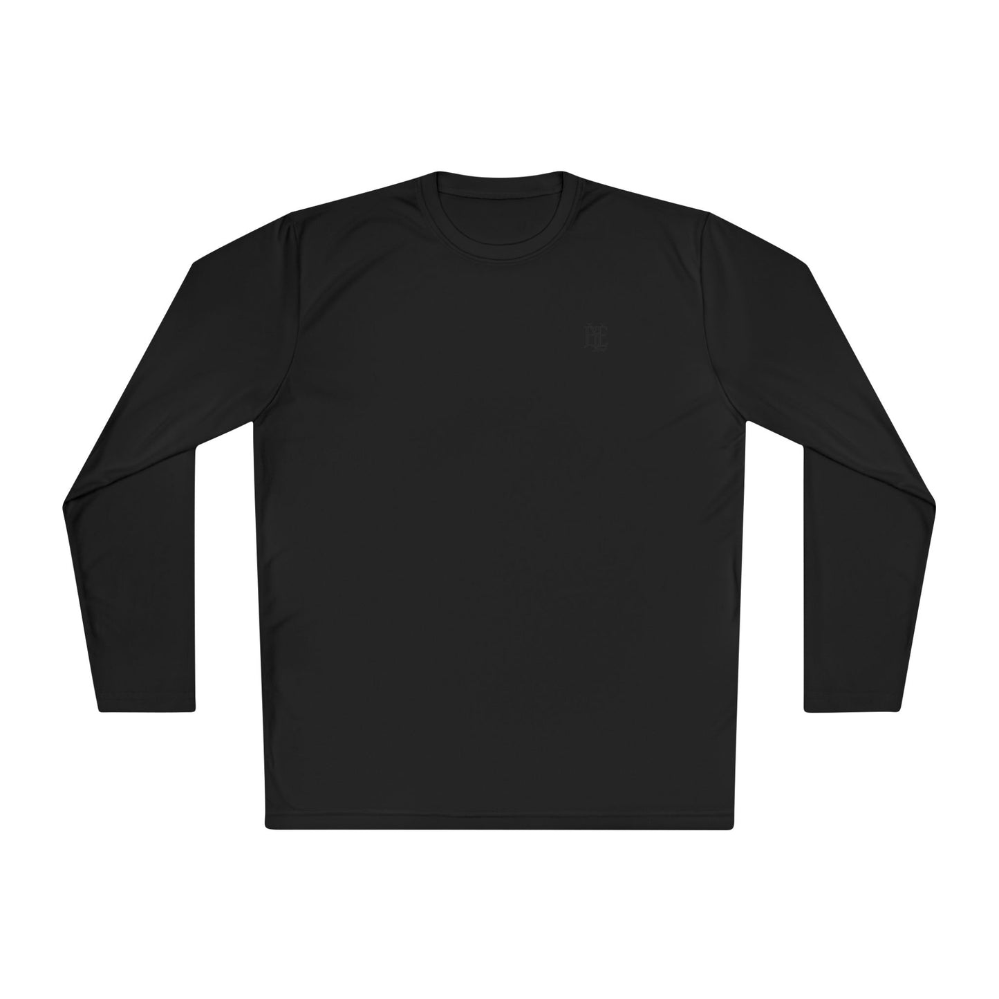 Enjoy Your Existence Long Sleeve Tee — Minimal Monogram Graphic
