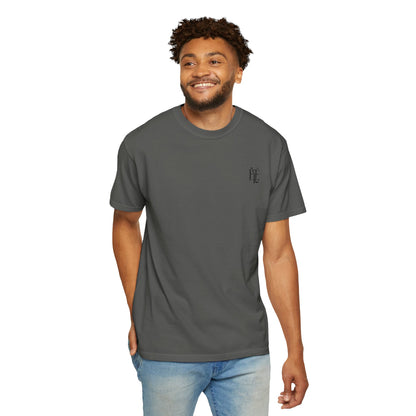 Enjoy Your Existence T-Shirt — Minimal Gothic Logo Tee