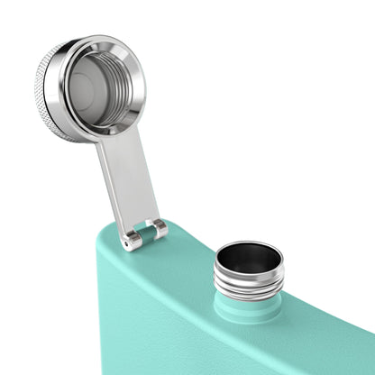 Flask — "Enjoy Your Existence" Stainless Steel 6oz Hip Flask