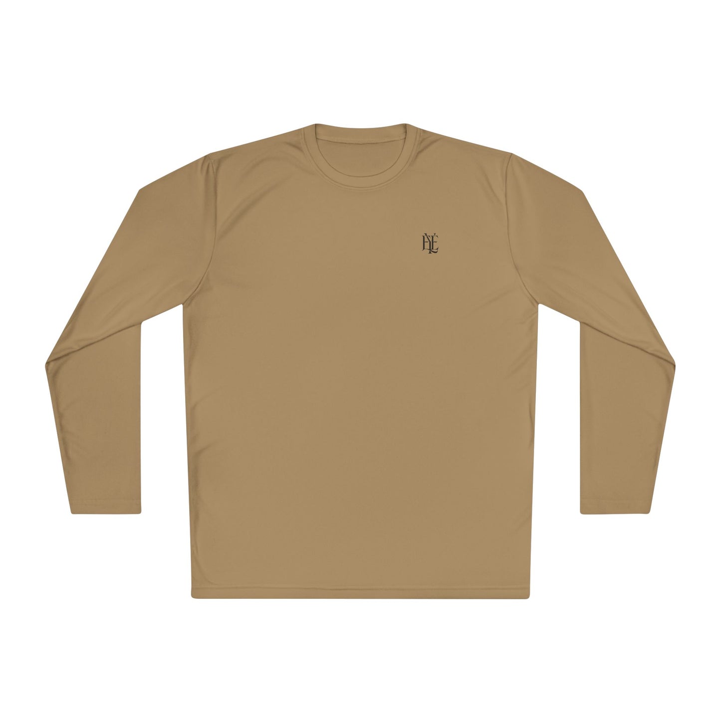 Enjoy Your Existence Long Sleeve Tee — Minimal Monogram Graphic