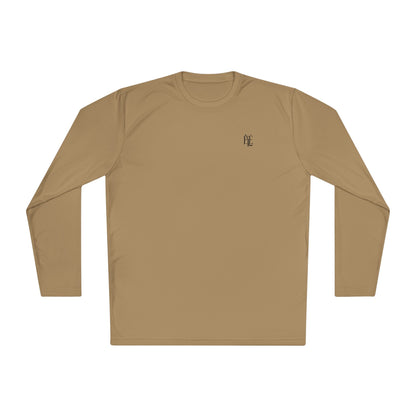 Enjoy Your Existence Long Sleeve Tee — Minimal Monogram Graphic