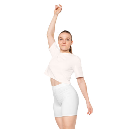 Enjoy Your Existence Women's Biker Shorts — Minimal Logo Activewear