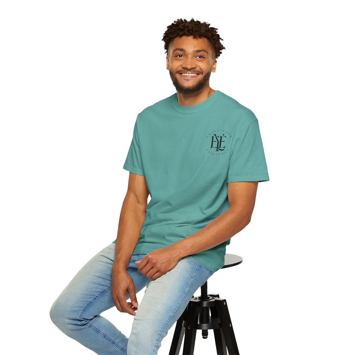 Enjoy Your Existence Logo T-Shirt — "Enjoy Your Existence" Graphic Tee